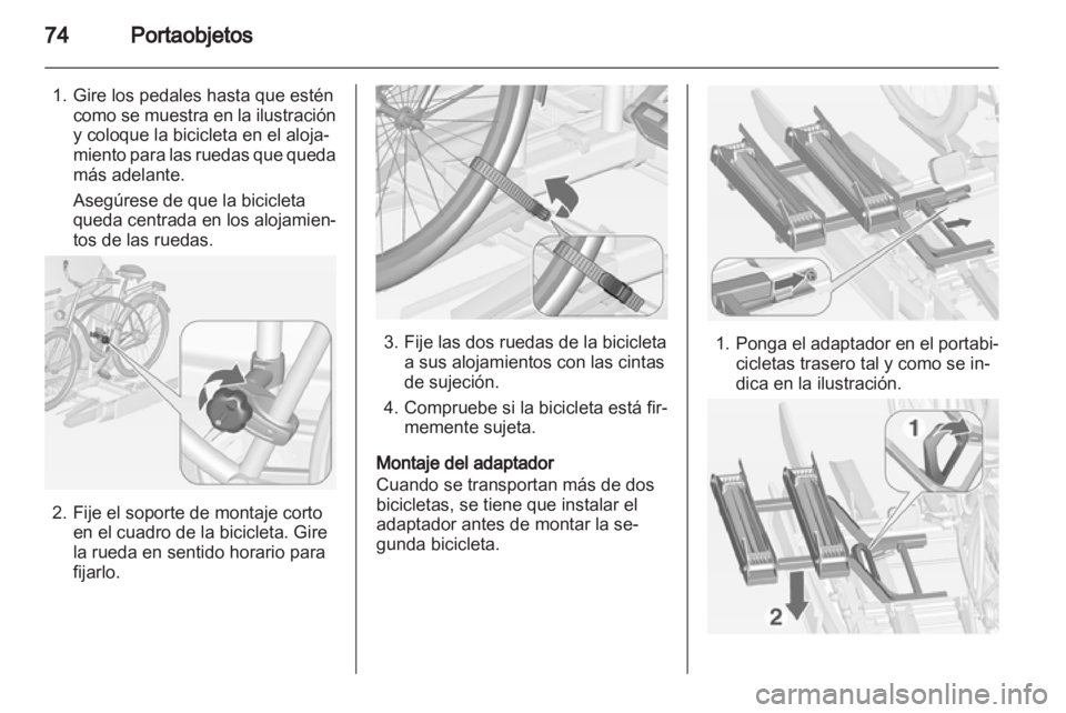 OPEL ZAFIRA TOURER 2012 Manual de Instrucciones (in Spanish) OPEL ZAFIRA TOURER 2012 Manual de Instrucciones (in Spanish)