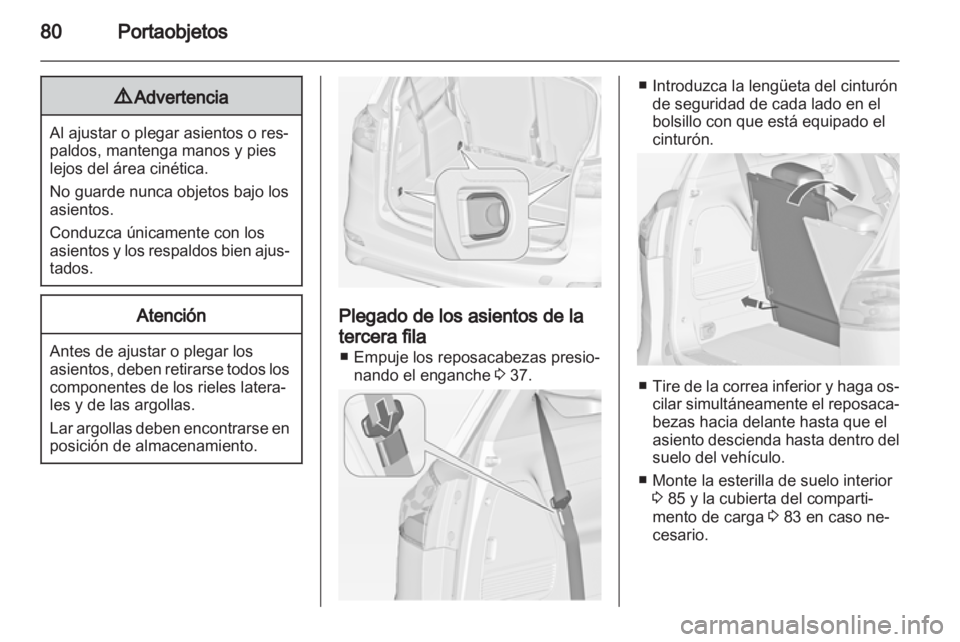 OPEL ZAFIRA TOURER 2012 Manual de Instrucciones (in Spanish) OPEL ZAFIRA TOURER 2012 Manual de Instrucciones (in Spanish)