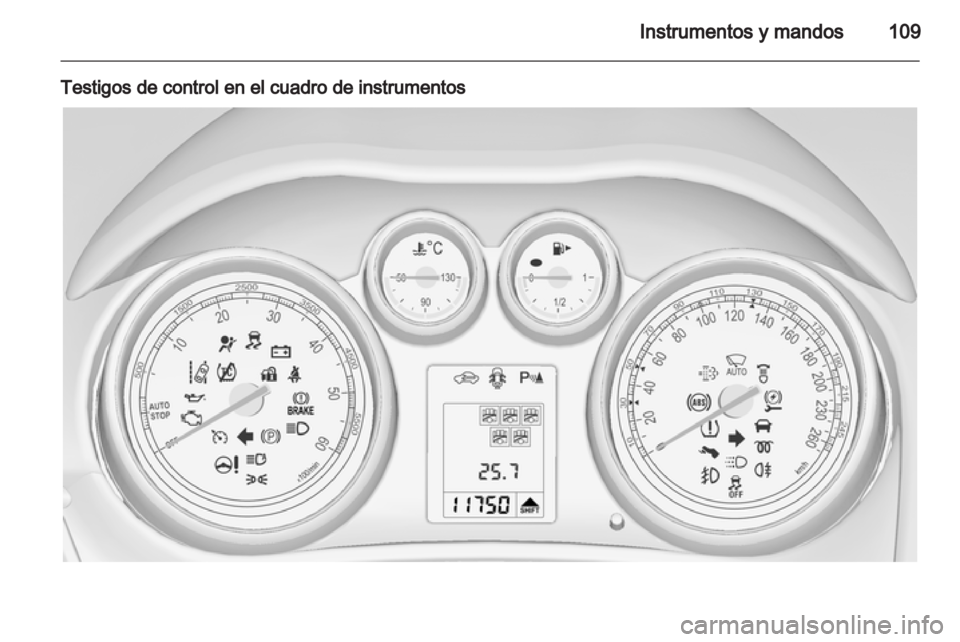 OPEL ZAFIRA TOURER 2012.5 Manual de Instrucciones (in Spanish) OPEL ZAFIRA TOURER 2012.5 Manual de Instrucciones (in Spanish)