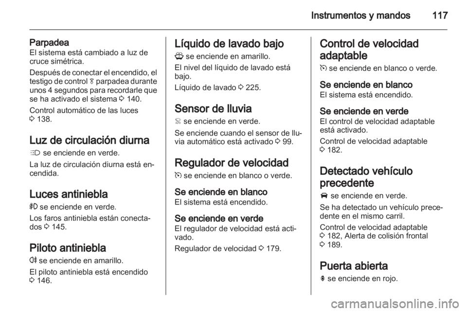 OPEL ZAFIRA TOURER 2012.5 Manual de Instrucciones (in Spanish) OPEL ZAFIRA TOURER 2012.5 Manual de Instrucciones (in Spanish)