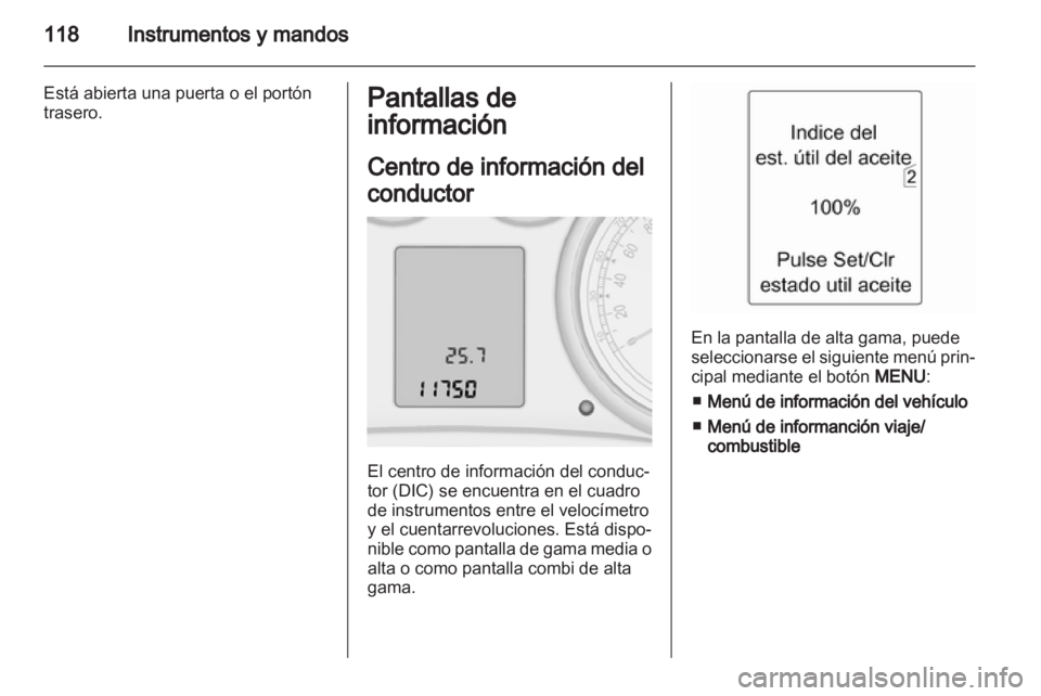 OPEL ZAFIRA TOURER 2012.5 Manual de Instrucciones (in Spanish) OPEL ZAFIRA TOURER 2012.5 Manual de Instrucciones (in Spanish)