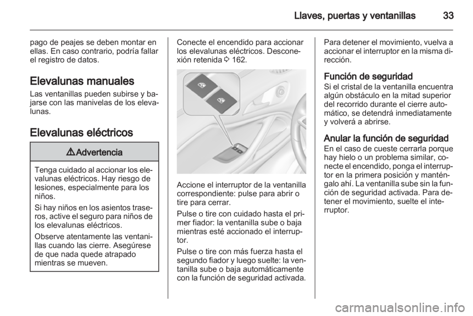 OPEL ZAFIRA TOURER 2012.5  Manual de Instrucciones (in Spanish) 