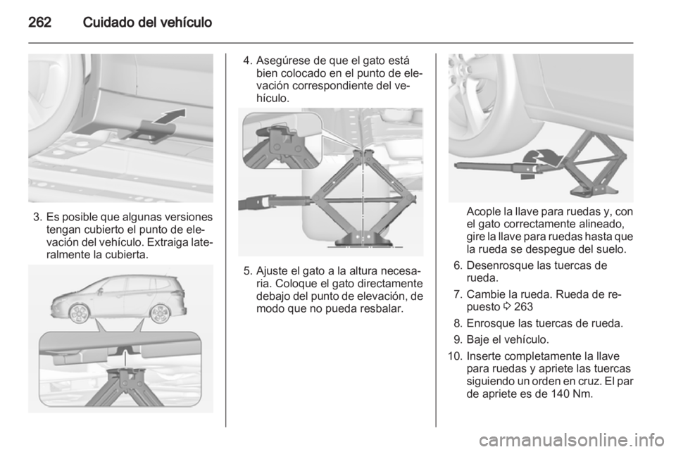 OPEL ZAFIRA TOURER 2013  Manual de Instrucciones (in Spanish) 