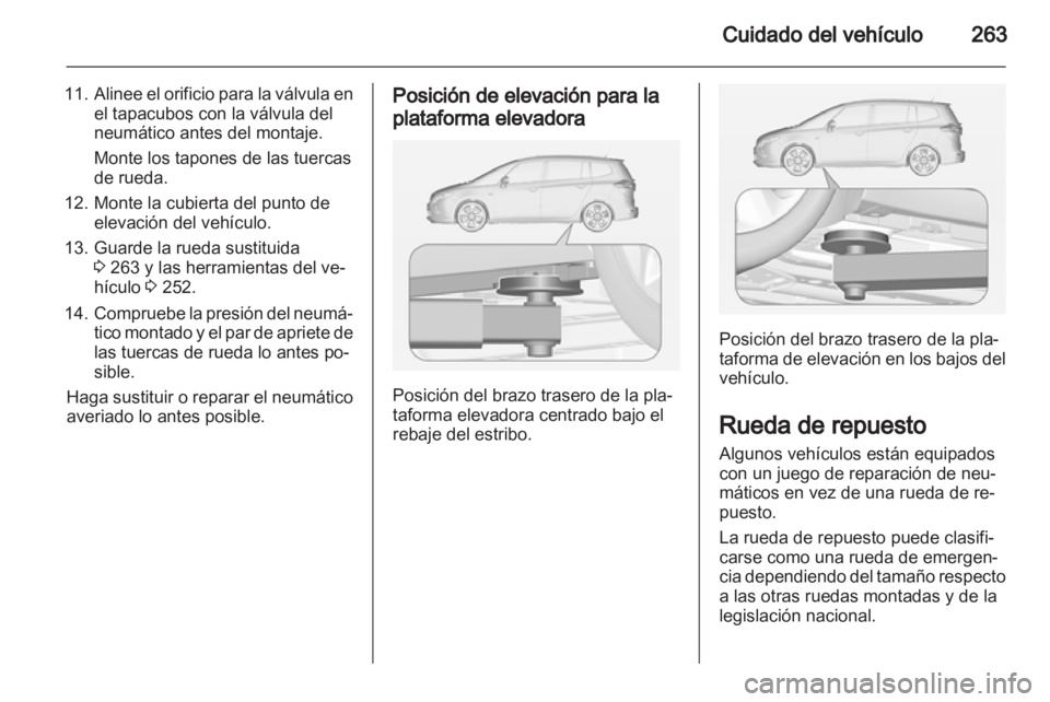 OPEL ZAFIRA TOURER 2013  Manual de Instrucciones (in Spanish) 