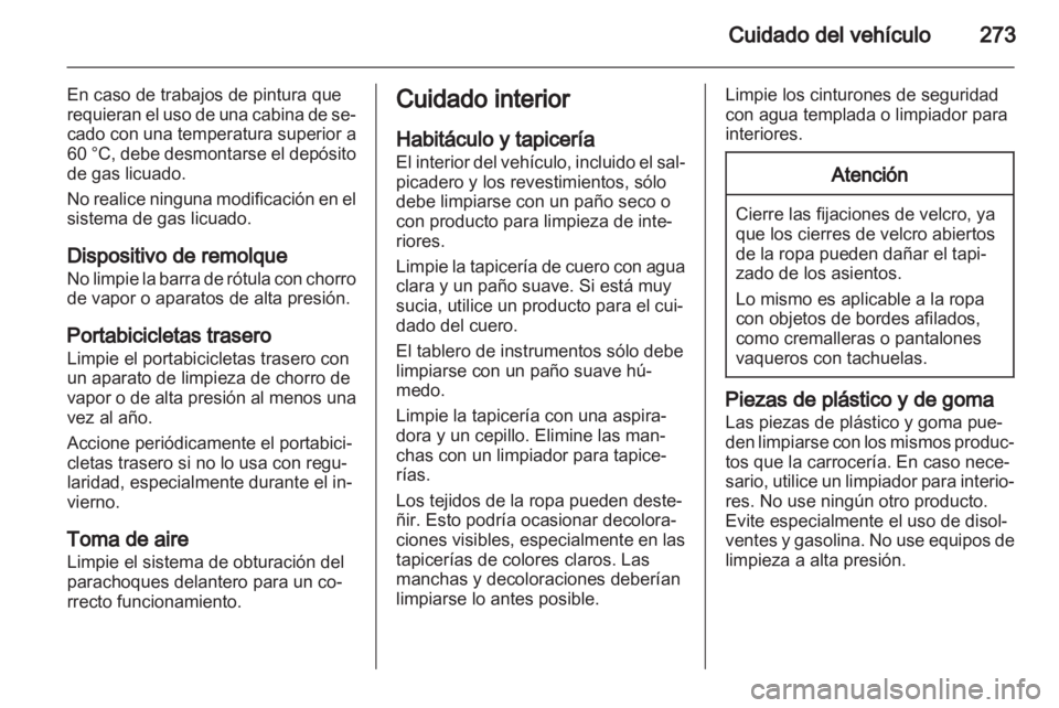 OPEL ZAFIRA TOURER 2013  Manual de Instrucciones (in Spanish) 