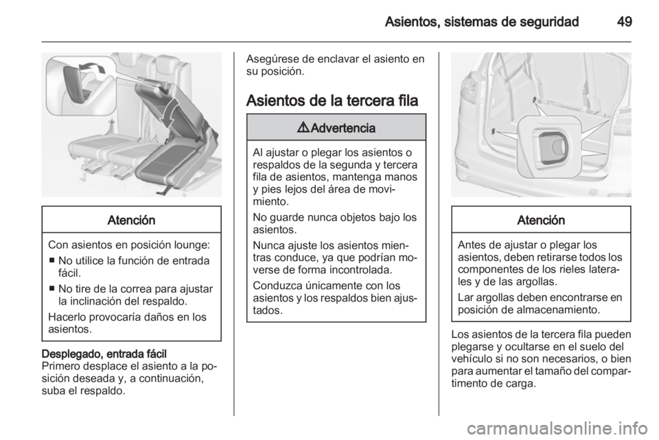 OPEL ZAFIRA TOURER 2013  Manual de Instrucciones (in Spanish) 