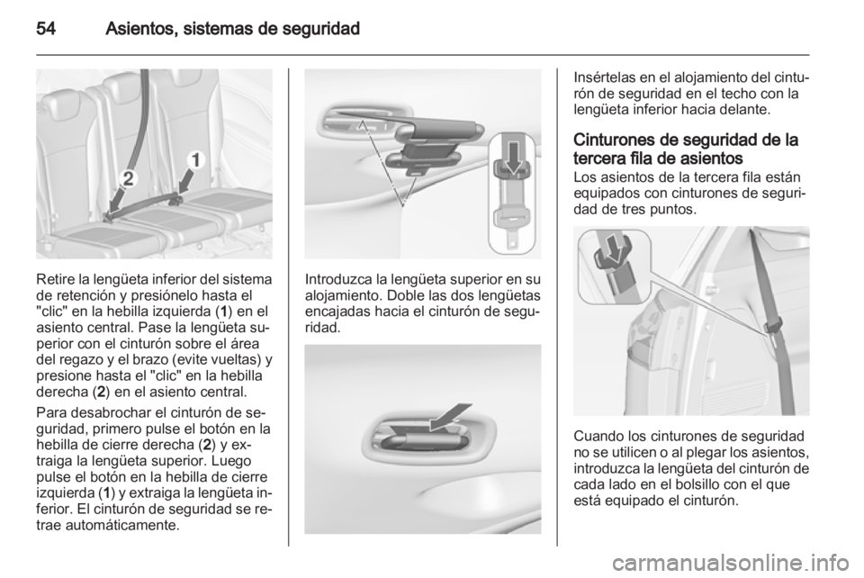 OPEL ZAFIRA TOURER 2013  Manual de Instrucciones (in Spanish) 