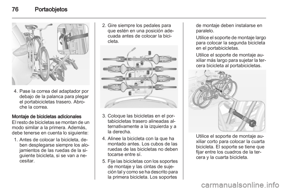 OPEL ZAFIRA TOURER 2013  Manual de Instrucciones (in Spanish) 