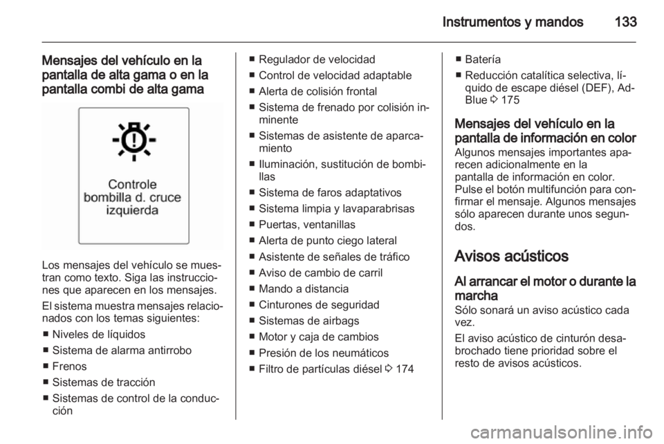 OPEL ZAFIRA TOURER 2013.5 Manual de Instrucciones (in Spanish) OPEL ZAFIRA TOURER 2013.5 Manual de Instrucciones (in Spanish)