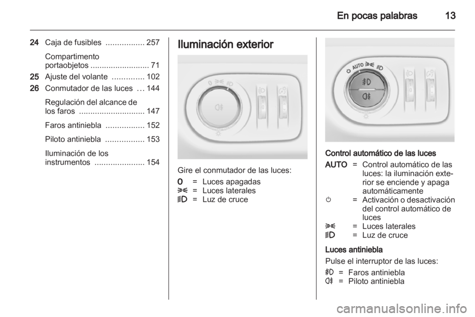 OPEL ZAFIRA TOURER 2013.5  Manual de Instrucciones (in Spanish) 