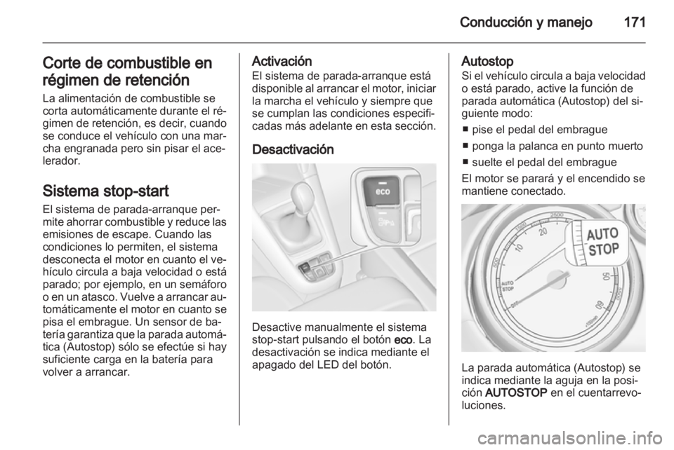 OPEL ZAFIRA TOURER 2013.5  Manual de Instrucciones (in Spanish) 