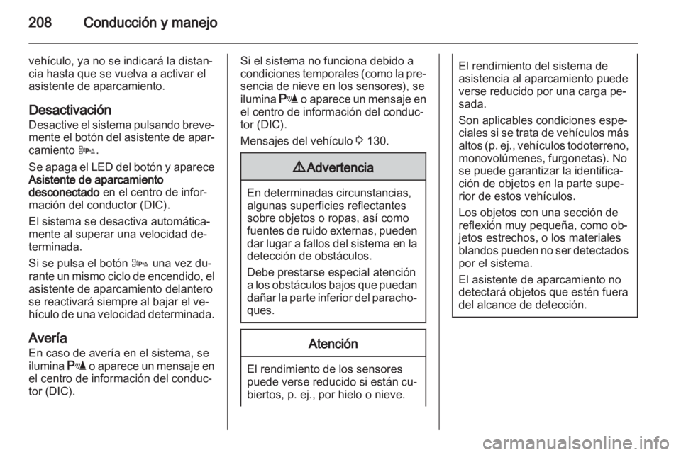OPEL ZAFIRA TOURER 2013.5 Manual de Instrucciones (in Spanish) OPEL ZAFIRA TOURER 2013.5 Manual de Instrucciones (in Spanish)