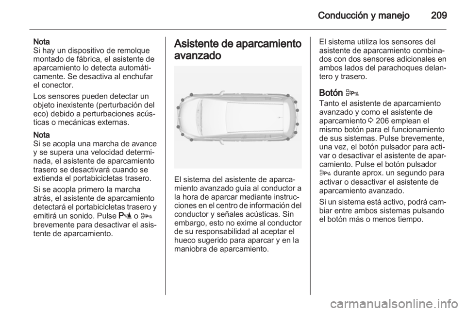 OPEL ZAFIRA TOURER 2013.5  Manual de Instrucciones (in Spanish) 