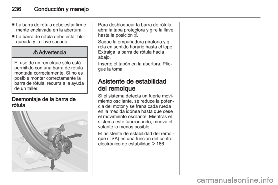 OPEL ZAFIRA TOURER 2013.5  Manual de Instrucciones (in Spanish) 