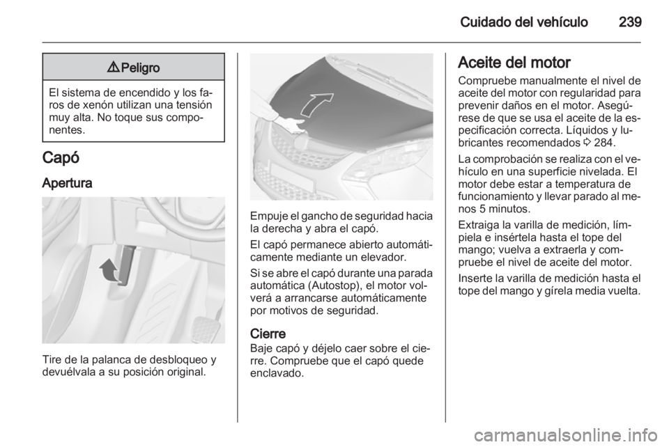 OPEL ZAFIRA TOURER 2013.5  Manual de Instrucciones (in Spanish) 