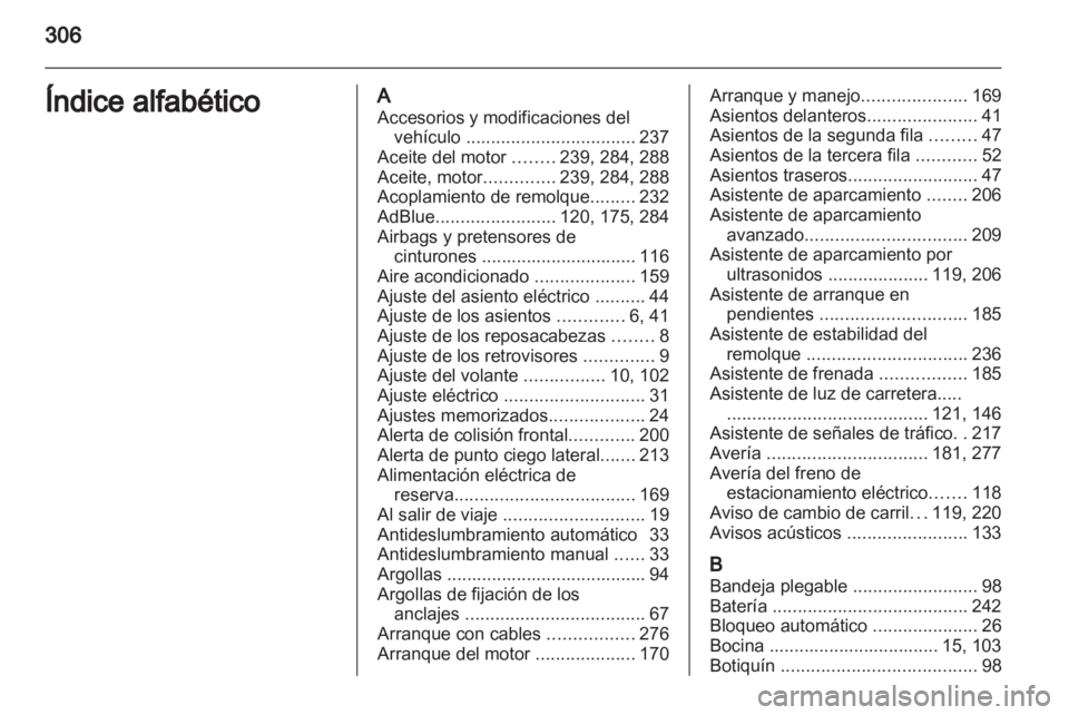 OPEL ZAFIRA TOURER 2013.5  Manual de Instrucciones (in Spanish) 