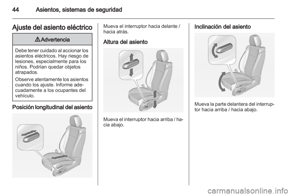 OPEL ZAFIRA TOURER 2013.5  Manual de Instrucciones (in Spanish) 