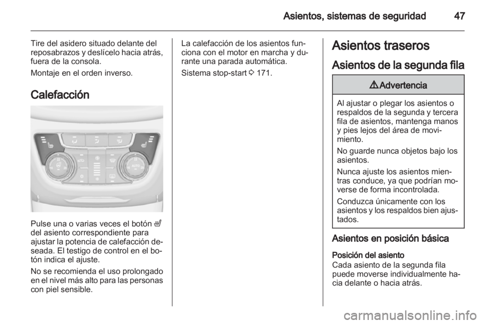 OPEL ZAFIRA TOURER 2013.5  Manual de Instrucciones (in Spanish) 