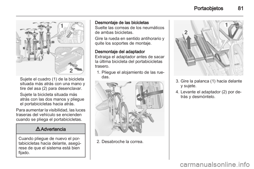 OPEL ZAFIRA TOURER 2013.5  Manual de Instrucciones (in Spanish) 