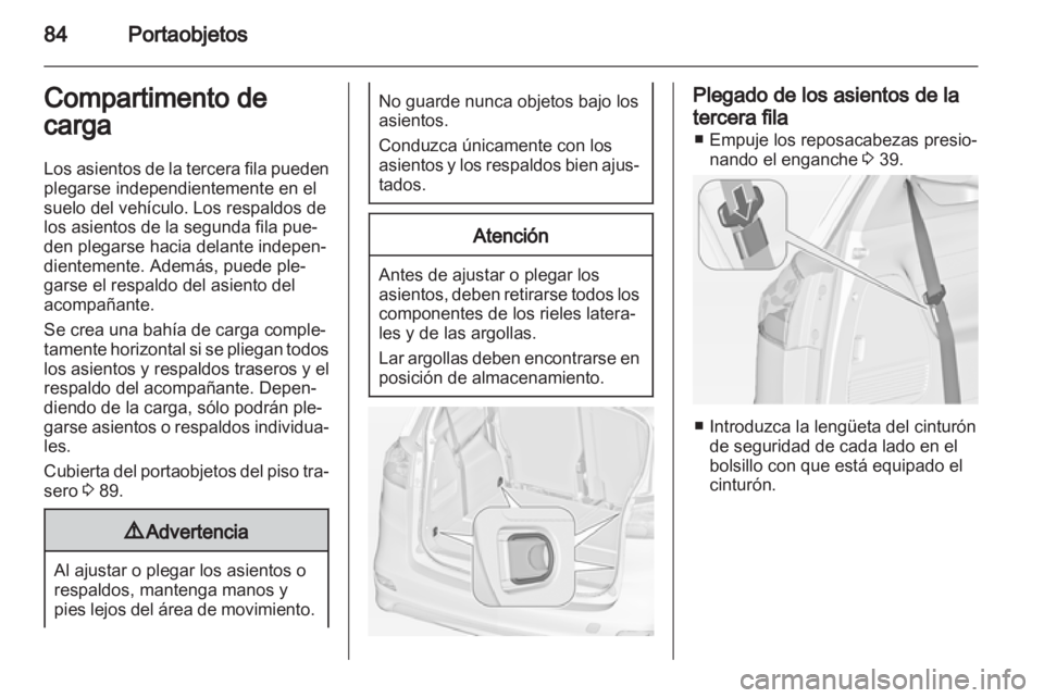 OPEL ZAFIRA TOURER 2013.5  Manual de Instrucciones (in Spanish) 