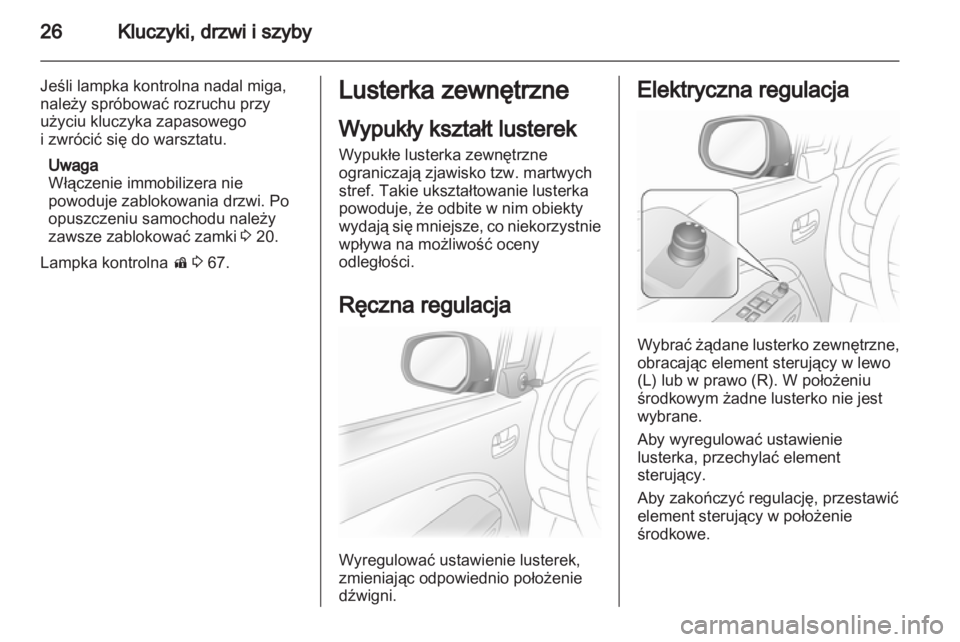 OPEL AGILA 2011  Instrukcja obsługi (in Polish) 