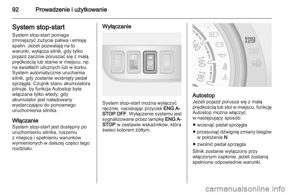 OPEL AGILA 2011  Instrukcja obsługi (in Polish) 