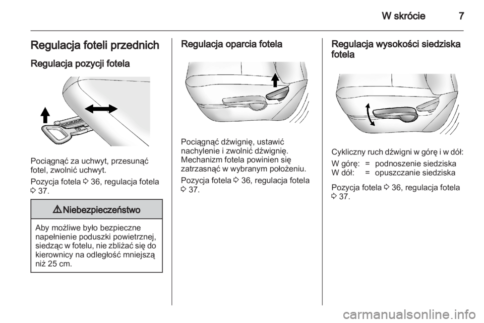 OPEL AMPERA 2012  Instrukcja obsługi (in Polish) 