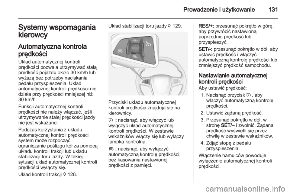 OPEL AMPERA 2012.5 Instrukcja obsługi (in Polish) OPEL AMPERA 2012.5 Instrukcja obsługi (in Polish)