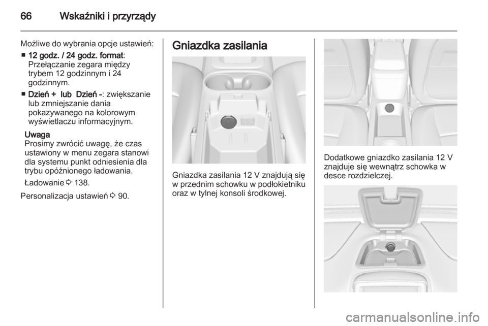 OPEL AMPERA 2012.5 Instrukcja obsługi (in Polish) OPEL AMPERA 2012.5 Instrukcja obsługi (in Polish)