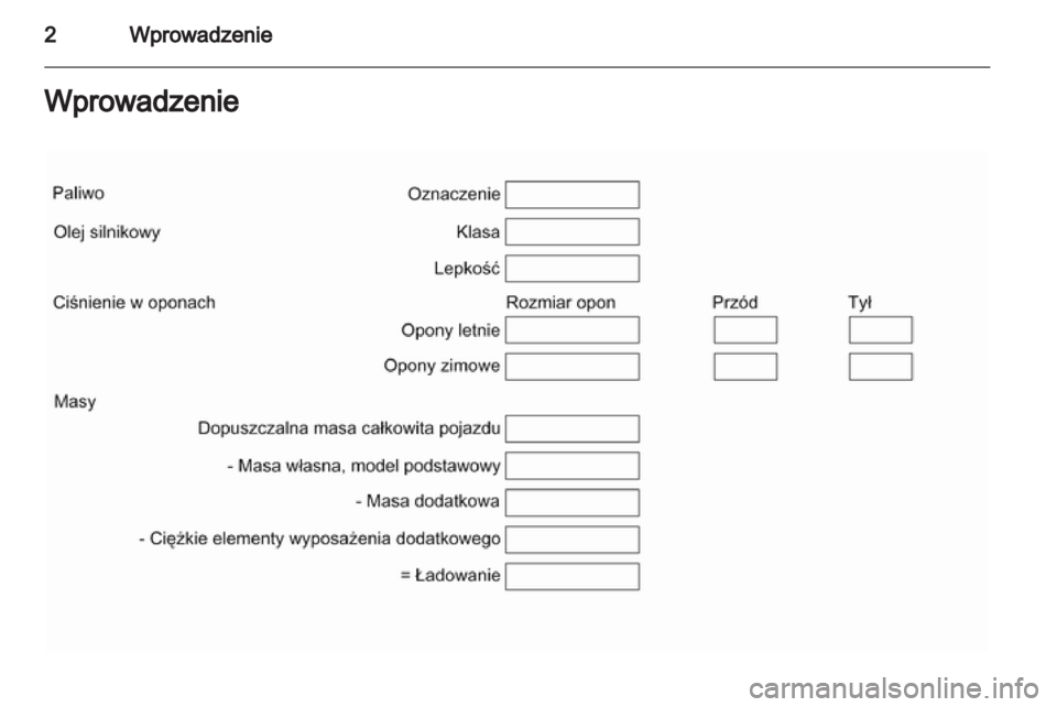 OPEL ANTARA 2011  Instrukcja obsługi (in Polish) 