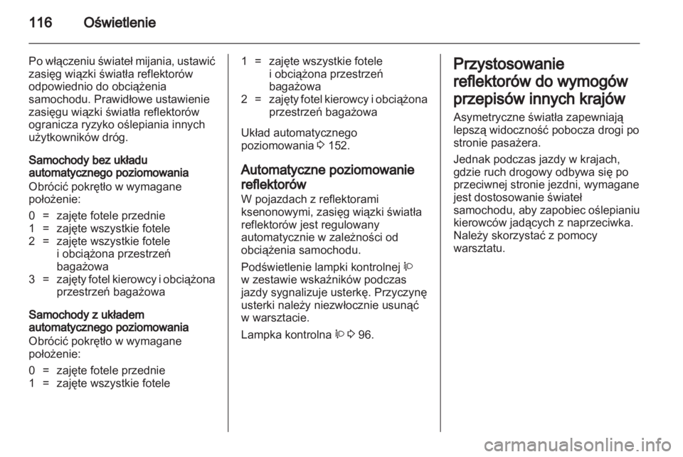 OPEL ANTARA 2011  Instrukcja obsługi (in Polish) 