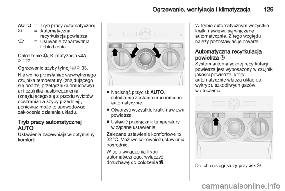 OPEL ANTARA 2011  Instrukcja obsługi (in Polish) 