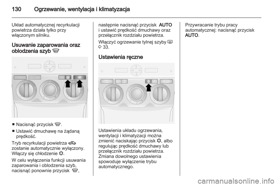 OPEL ANTARA 2011  Instrukcja obsługi (in Polish) 