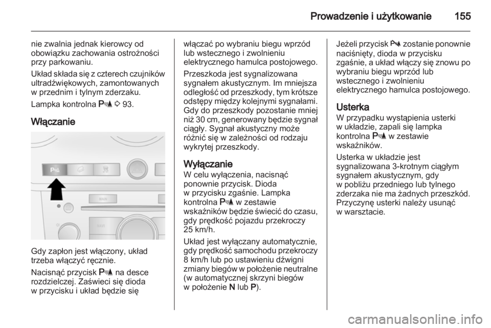 OPEL ANTARA 2011  Instrukcja obsługi (in Polish) 