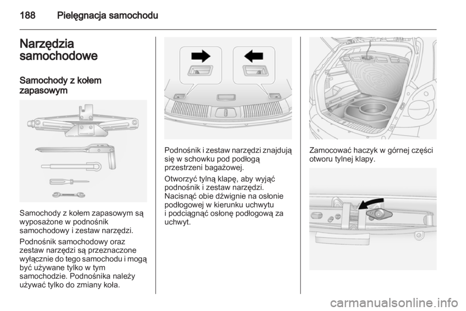OPEL ANTARA 2011  Instrukcja obsługi (in Polish) 