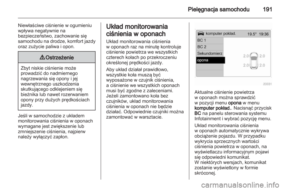 OPEL ANTARA 2011  Instrukcja obsługi (in Polish) 