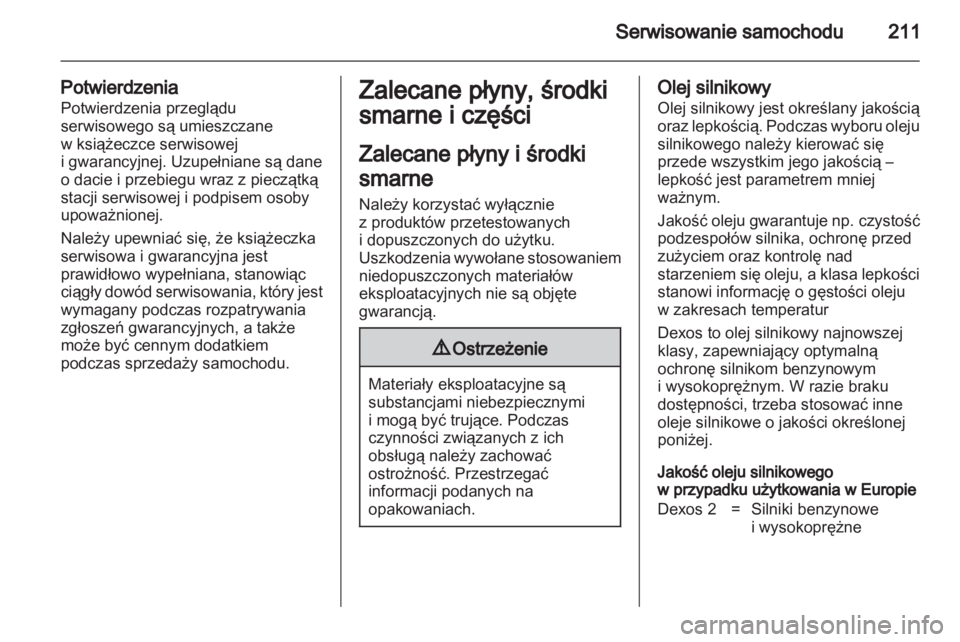 OPEL ANTARA 2011  Instrukcja obsługi (in Polish) 