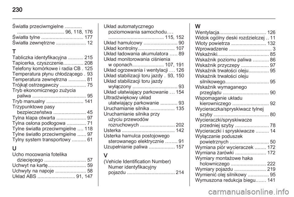 OPEL ANTARA 2011  Instrukcja obsługi (in Polish) 