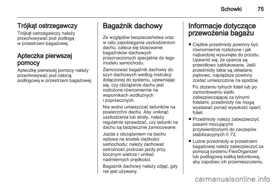 OPEL ANTARA 2011  Instrukcja obsługi (in Polish) 