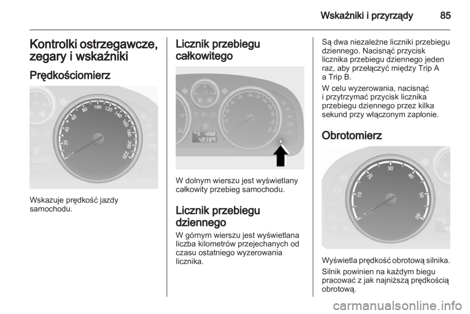 OPEL ANTARA 2011  Instrukcja obsługi (in Polish)  OPEL ANTARA 2011  Instrukcja obsługi (in Polish)