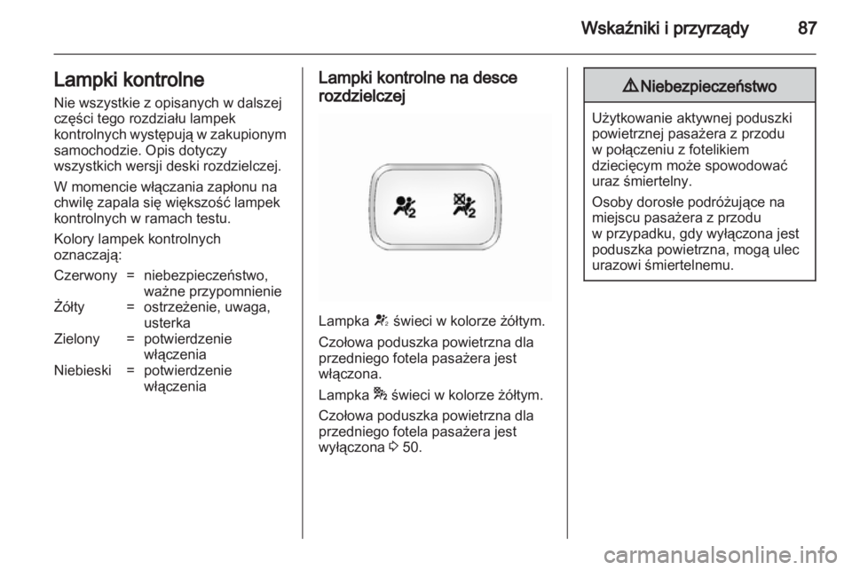 OPEL ANTARA 2011  Instrukcja obsługi (in Polish)  OPEL ANTARA 2011  Instrukcja obsługi (in Polish)