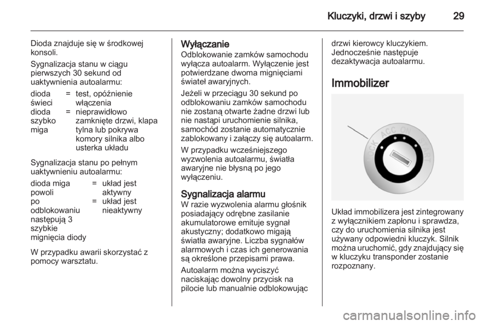 OPEL ANTARA 2012.5  Instrukcja obsługi (in Polish) 