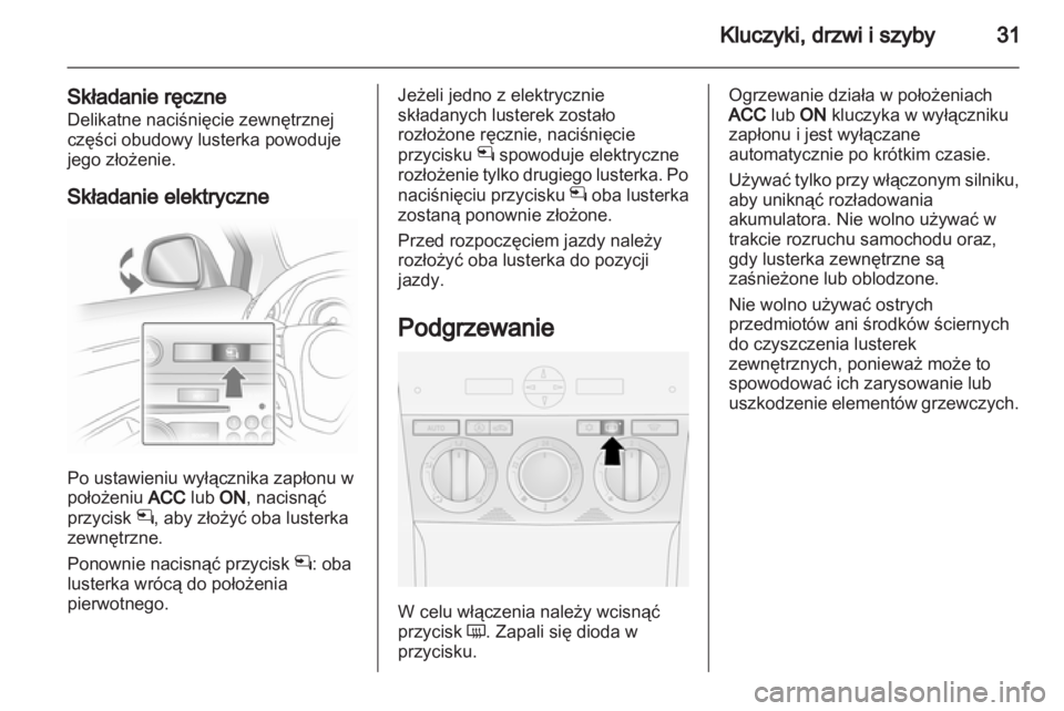 OPEL ANTARA 2012.5  Instrukcja obsługi (in Polish) 