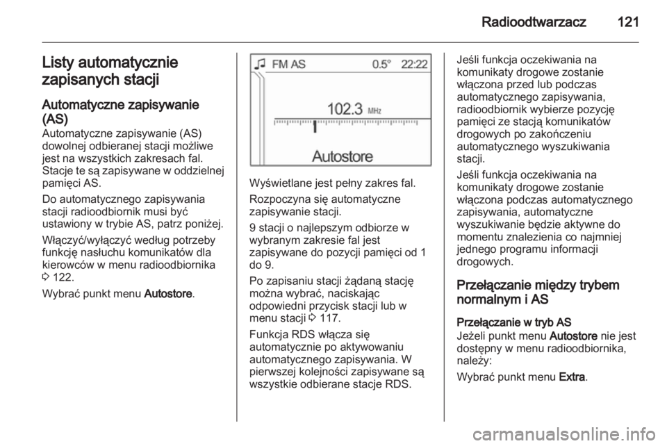 OPEL ANTARA 2013  Instrukcja obsługi systemu audio-nawigacyjnego (in Polish) 