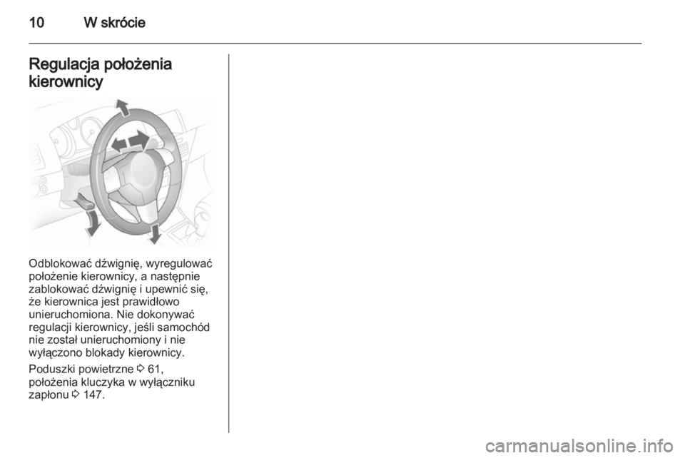 OPEL ASTRA H 2012  Instrukcja obsługi (in Polish) 