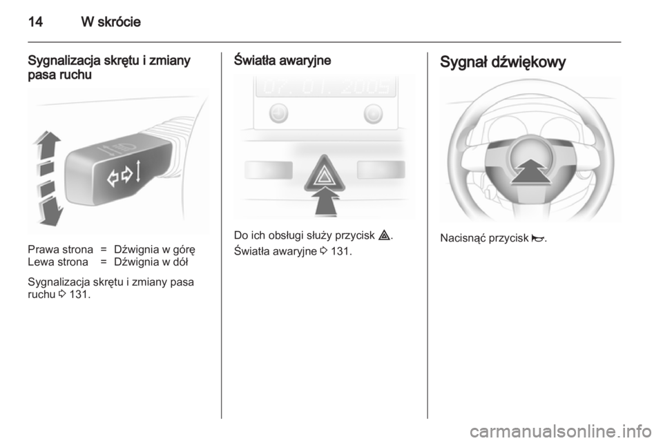 OPEL ASTRA H 2012  Instrukcja obsługi (in Polish) 