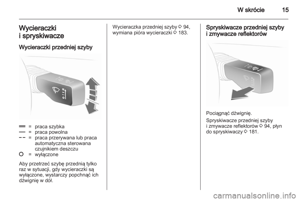 OPEL ASTRA H 2012  Instrukcja obsługi (in Polish) 