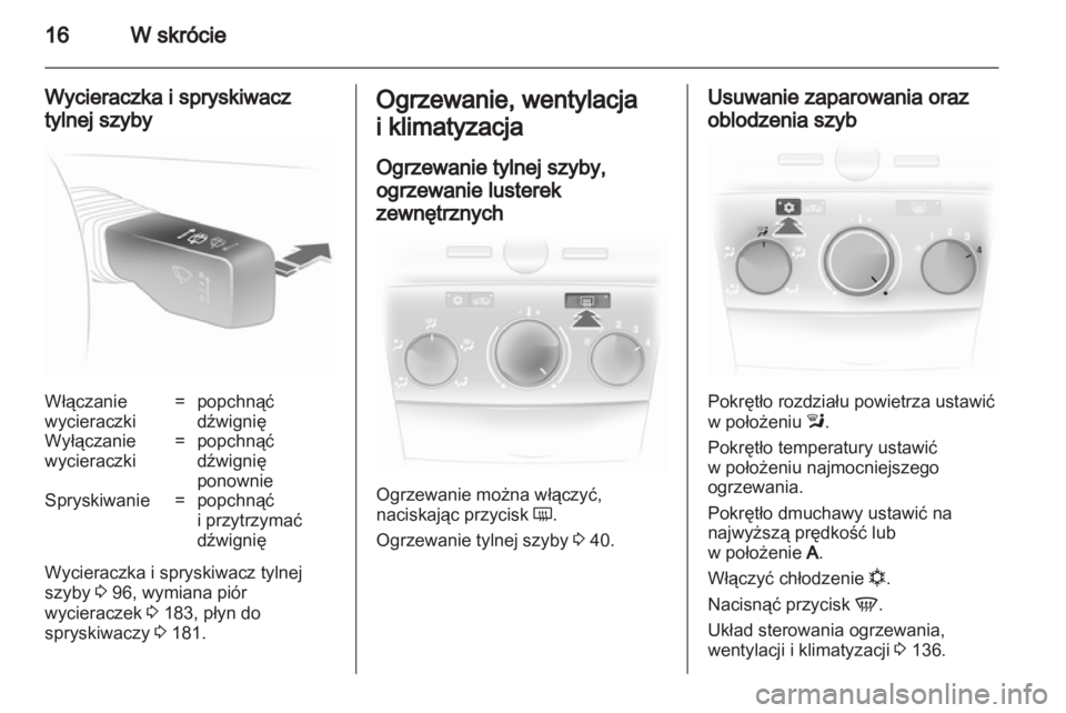 OPEL ASTRA H 2012  Instrukcja obsługi (in Polish) 