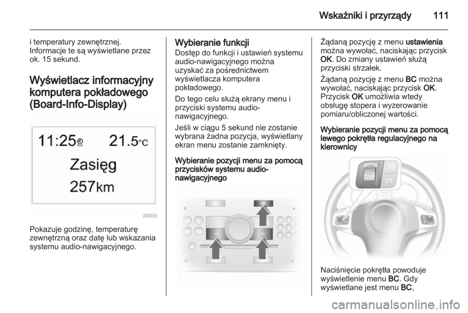 OPEL ASTRA H 2013 Instrukcja obsługi (in Polish) OPEL ASTRA H 2013 Instrukcja obsługi (in Polish)