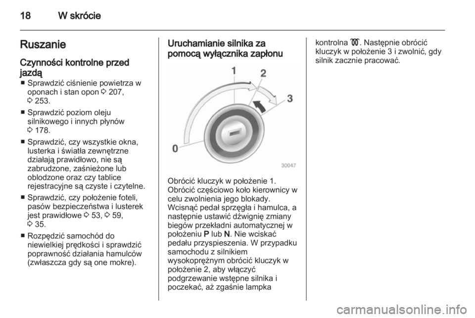OPEL ASTRA H 2013 Instrukcja obsługi (in Polish) OPEL ASTRA H 2013 Instrukcja obsługi (in Polish)